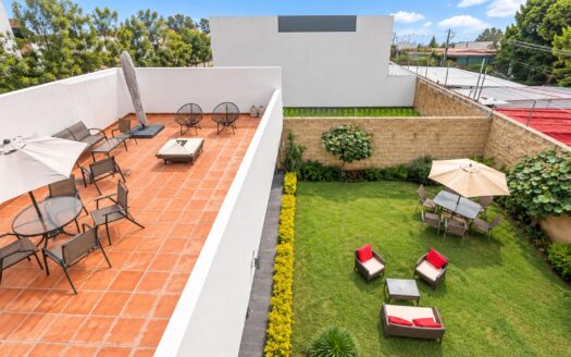 Casa en Venta San José Xilotzingo Puebla | Jardín y Roof Garden Fraccionamiento residencial