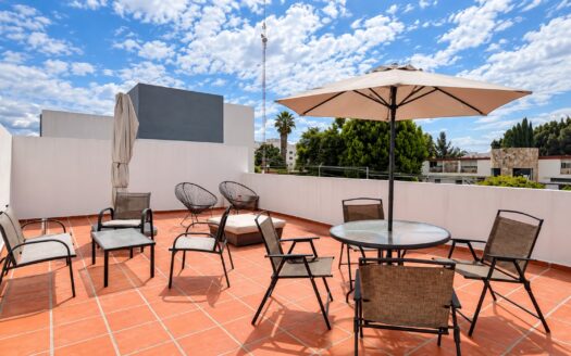 Casa en Venta San José Xilotzingo Puebla | Jardín y Roof Garden Fraccionamiento residencial