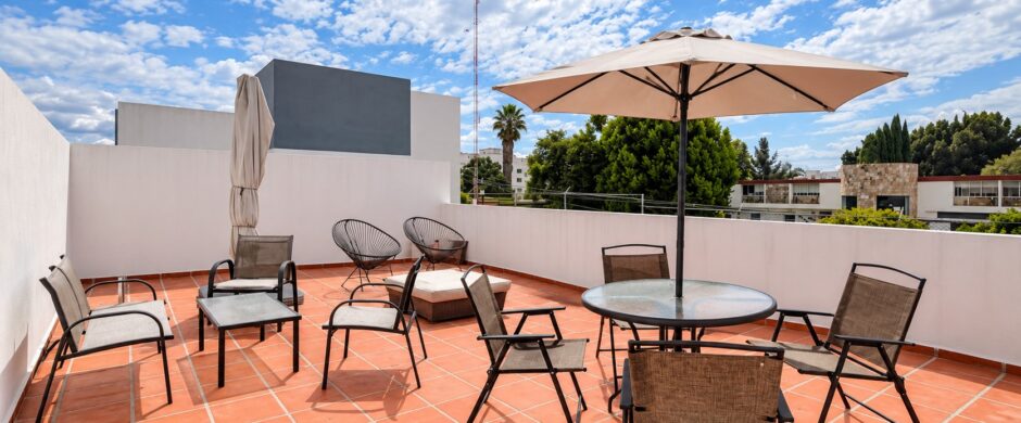 Casa en Venta San José Xilotzingo Puebla | Jardín y Roof Garden Fraccionamiento residencial