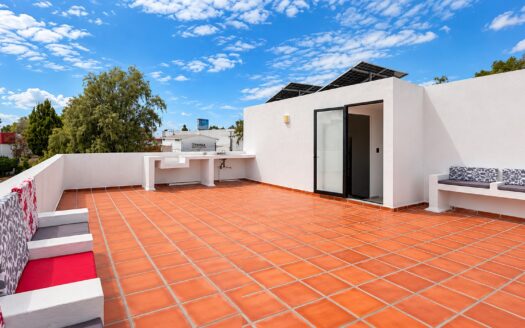 Casa en Venta San José Xilotzingo Puebla | Jardín y Roof Garden Fraccionamiento residencial