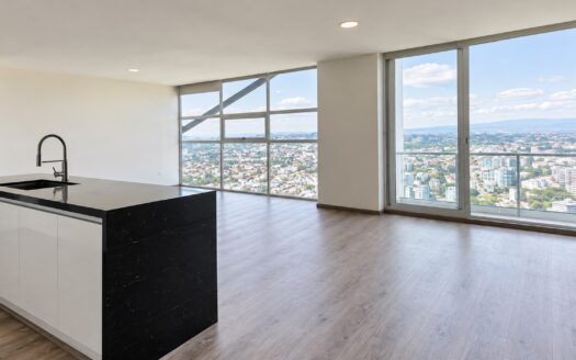 Renta Departamento Torres Uma Angelópolis Puebla | Piso Alto, 2 Recámaras, Vista Panorámica