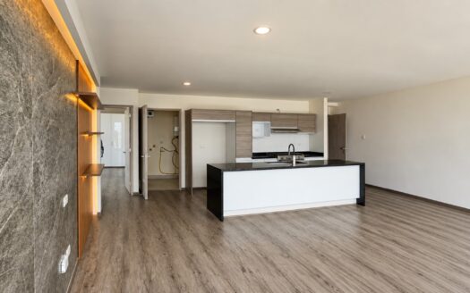 Renta Departamento Torres Uma Angelópolis Puebla | Piso Alto, 2 Recámaras, Vista Panorámica