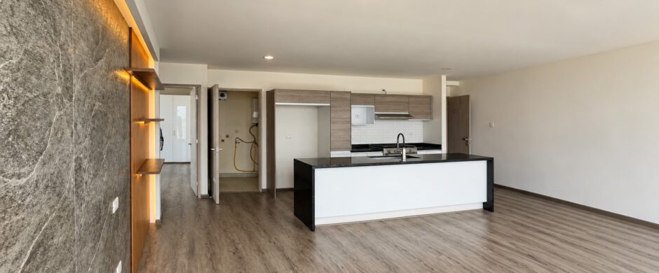 Renta Departamento Torres Uma Angelópolis Puebla | Piso Alto, 2 Recámaras, Vista Panorámica