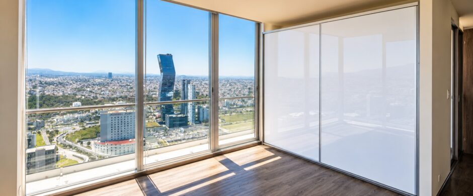 Renta Departamento Torre Uma Angelópolis Puebla | Piso Alto, 2 Recámaras, Vista Panorámica