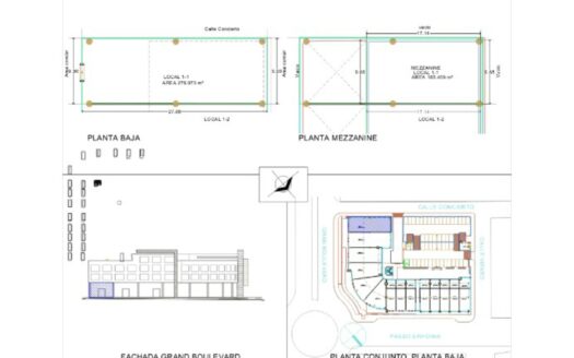 Renta Local Comercial Sonata Lomas Angelópolis Puebla | 882 m² con Mezzanine Ideal Agencia de Autos