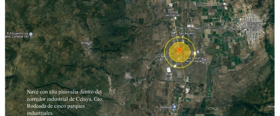 Nave Industrial en Venta – Renta Celaya | 2,500 m², Patio de Maniobras y Andén de Carga