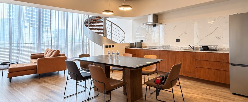 Penthouse Amueblado en Renta Angelopolis Puebla | 3 Recámaras y Jacuzzi