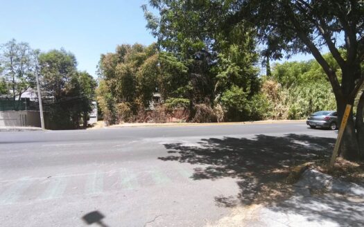 renta terreno en esquina sobre av.forjadores puebla