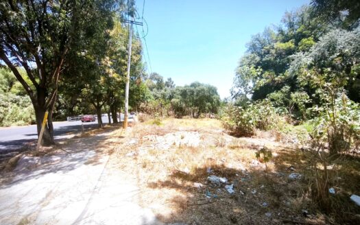 renta terreno en esquina sobre av.forjadores puebla