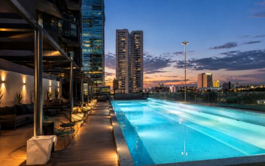 Renta Departamento amueblado Adamant I angelopolis Puebla | 1 Recámara, Terraza y 56 m²
