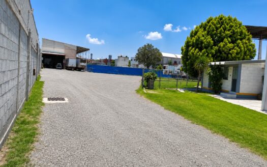 Terreno Industrial y Logístico en Renta sobre Héroes de Nacozari | 3,513 m² con Oficinas, Patio de Maniobras