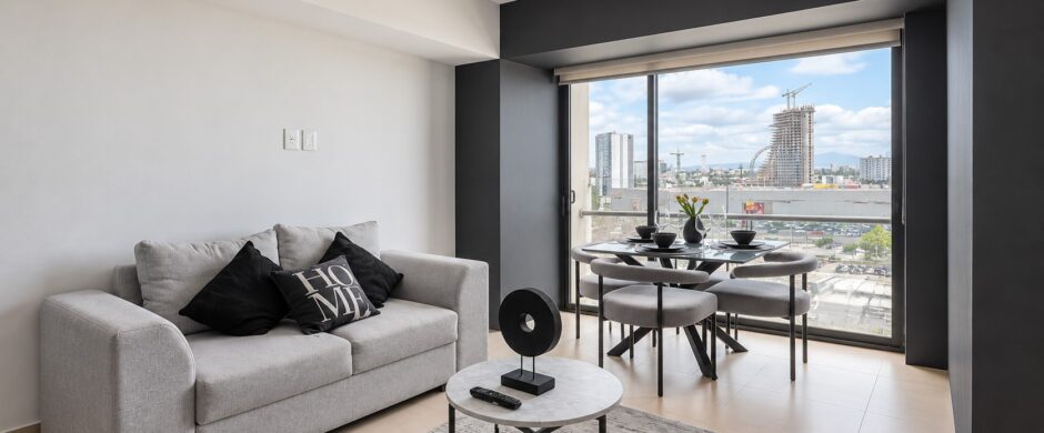 Loft Amueblado en Renta en Torre Boudica, Angelópolis Puebla