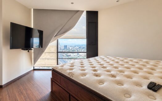 Departamento Amueblado en Renta en Adamant I Puebla | Piso 27 con Terraza