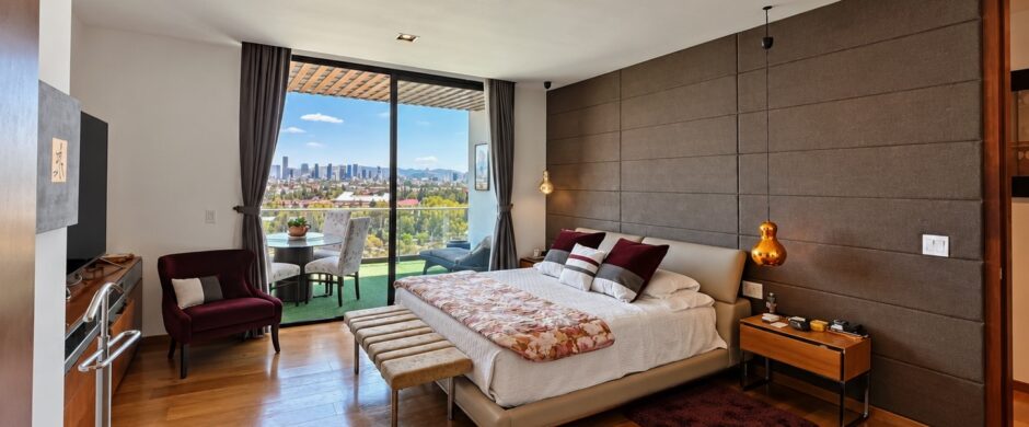 Departamento de Lujo Renta – Venta Frente a Parque del Arte | 3 Recámaras con Terraza | Amenidades
