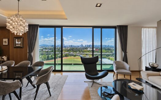 Departamento de Lujo Renta – Venta Frente a Parque del Arte | 3 Recámaras con Terraza | Amenidades