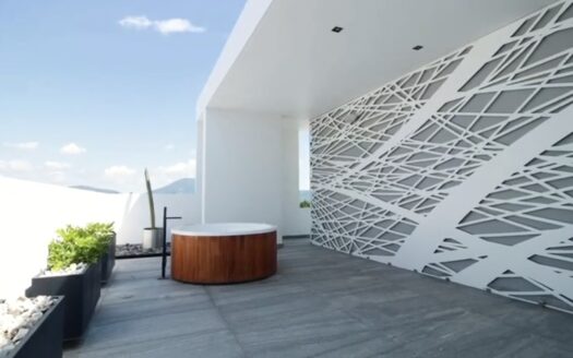 venta casa de lujo Modernista Atlixco Puebla | Propiedad inteligente 4 villas, albercas y energia solar